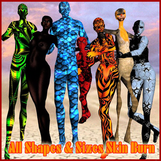 BURN2 Skin Burn All Shapes Sizes SKINS