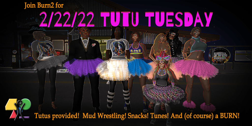 2/22/22 Tutu Tuesday Poster