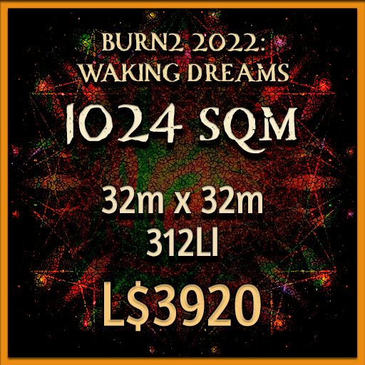 Burn2 2022 Waking Dreams 1024sqm