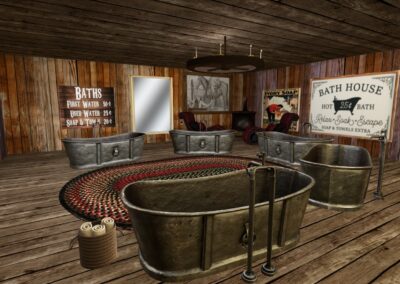 Bath House Interior, Pic by Miranda