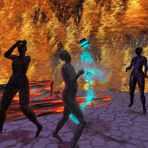 Skin Burn Burner Couple Silhouette - by H00GiE and Moon