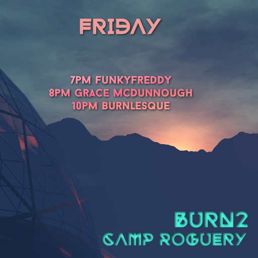FunkyFreddy LIVE at Roguery Camp 7PM