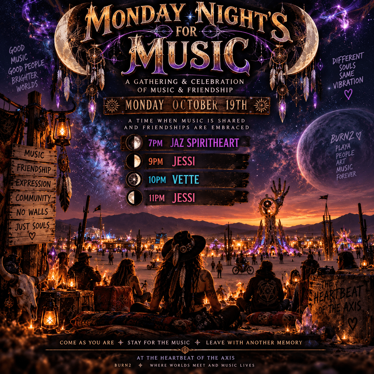 ✦ MONDAY NIGHT’S FOR MUSIC ✦