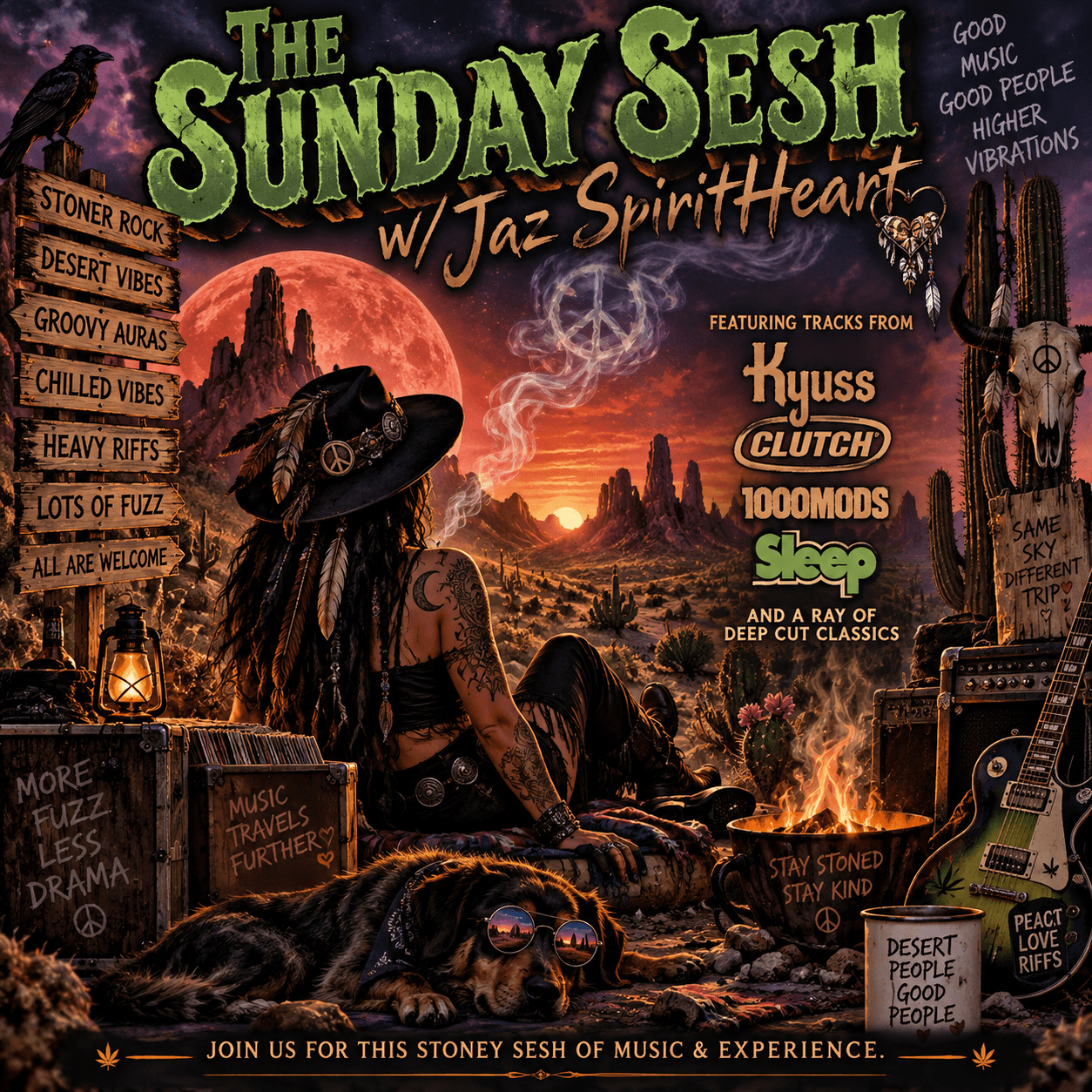 The Sunday Sesh w/Jaz SpiritHeart