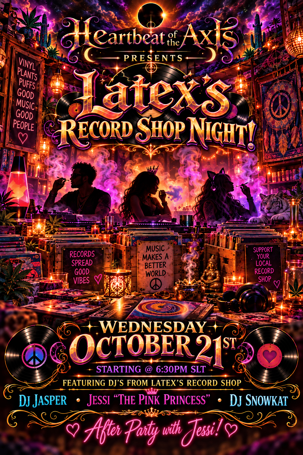 Latex’s Record Shop Night!