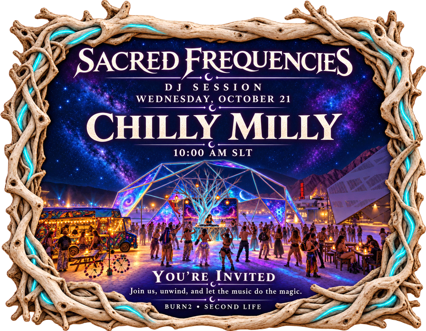 SACRED FREQUENCIES — DUB TECHNO SESSION 🎶 with Chilly Milly